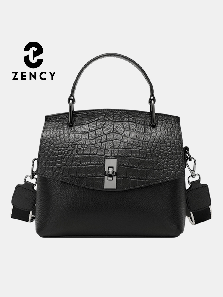 Luxury Bags Brands For Women - Zency en cuir véritable femmes sac