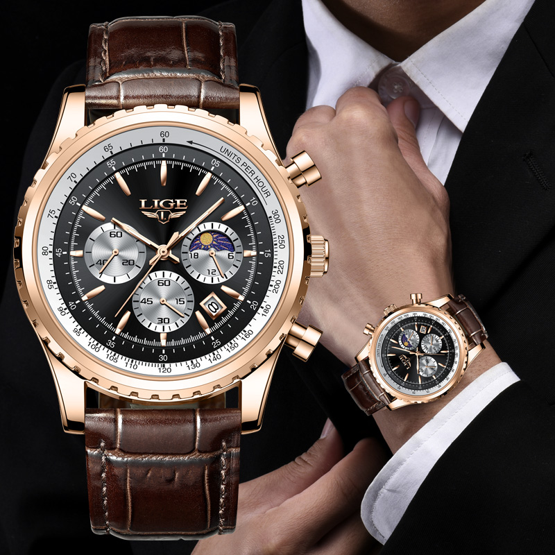Luxury Bags Brands List - Nouvelle mode hommes montres LIGE Top