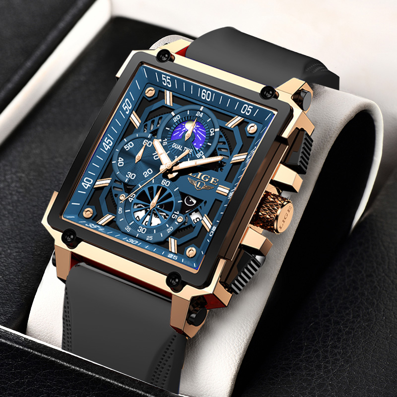 Luxury Bags Brands List - Montres pour hommes LIGE Top marque