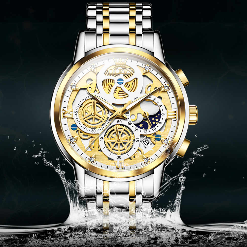Luxury Bags Brands List - Montres OLEVS 9947 de marque originale