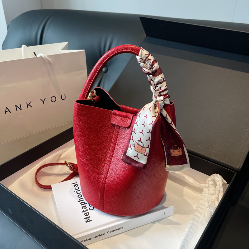 Sac à Bandoulière Rouge en PU  - Luxury Bags For Women Sale avis et prix