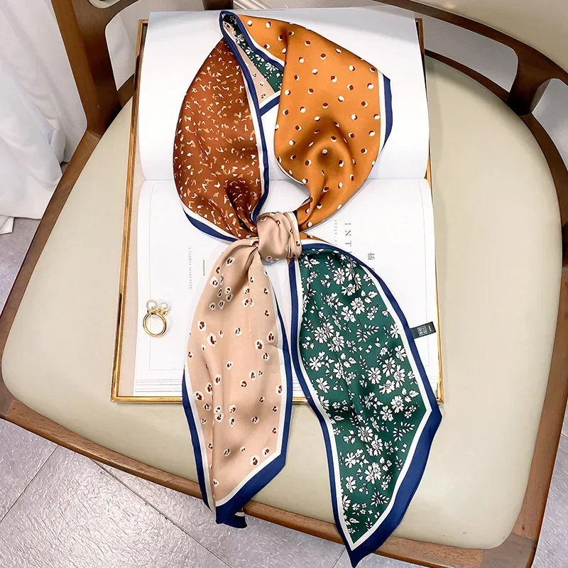 Écharpe fine imprimée à carrea - Luxury Bags Brands For Women avis et prix