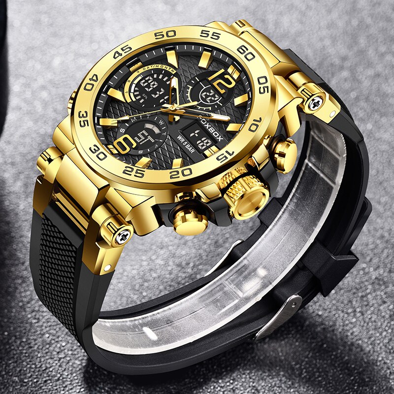FOXBOX-Montre de plongée étanc - Luxury Bags Brands List avis et prix
