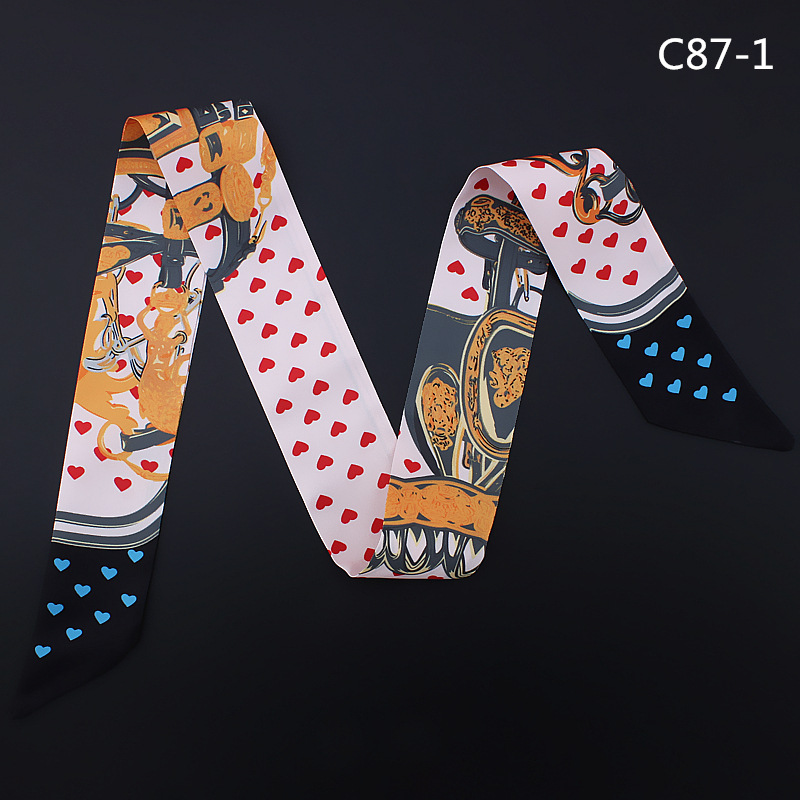 Petit Foulard de Tête à Imprim - Luxury Bags Brands For Women avis et prix