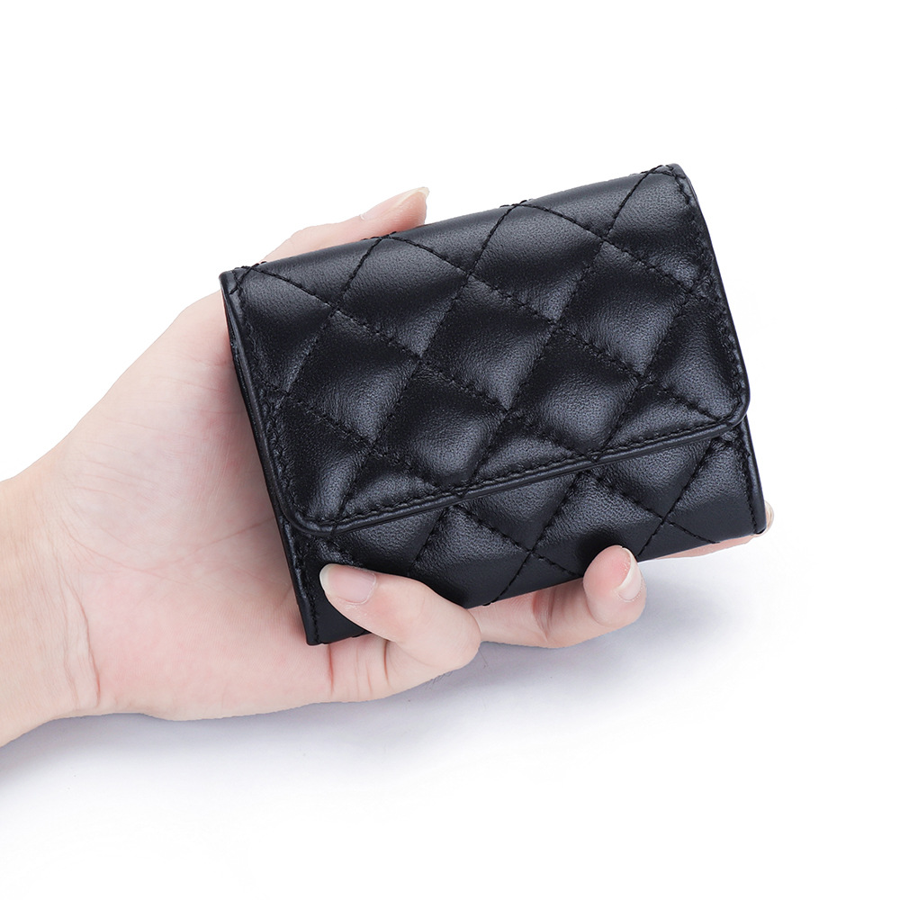 Porte-cartes matelassé en peau - Luxury Bags Name For Women avis et prix