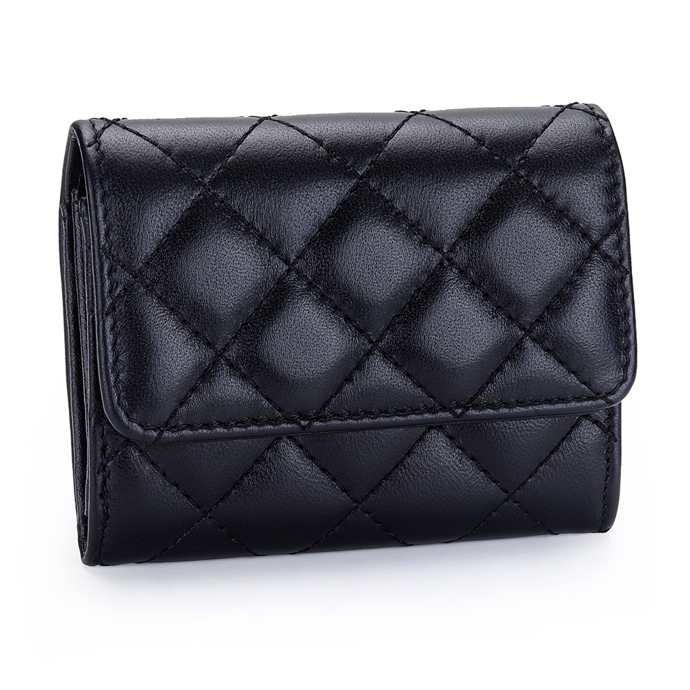 Porte-cartes matelassé en peau - Luxury Bags Name For Women avis et prix