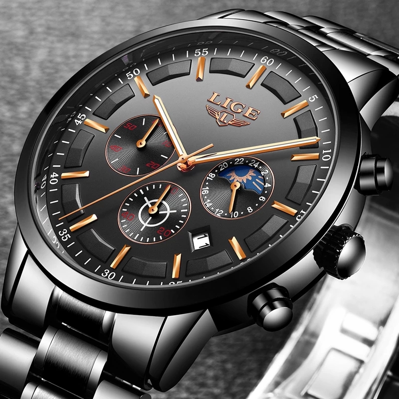 LIGE montres d'affaires hommes - Luxury Bags Brands List avis et prix